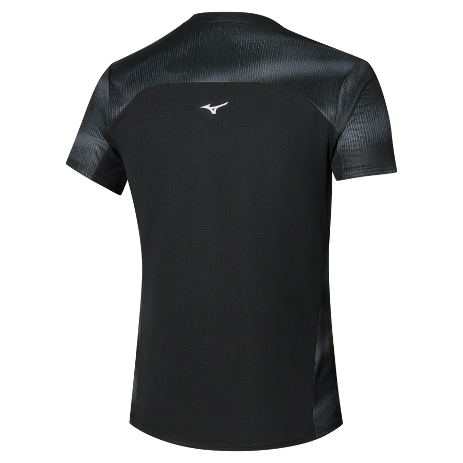 Mizuno DRYAEROFLOW GRAPHIC T-SHIRT Black